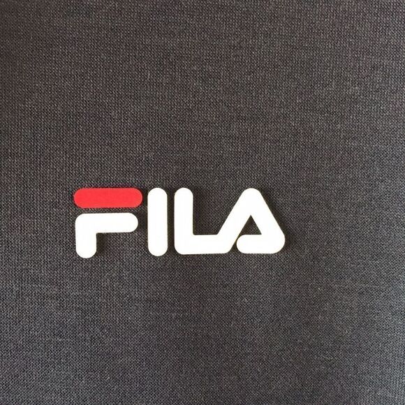 NEW Mens FILA Navy Blue Hoodie - Picture 4 of 6